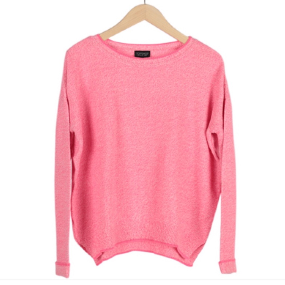 Topshop oversized lightweight sweater